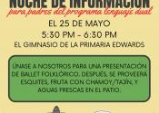 Dual Language Flyer - Spanish