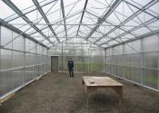 New Greenhouse Construction Inside
