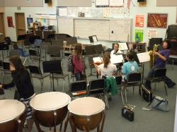 CVMS band room
