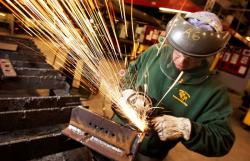 PHOTO COURTESY OF PCC - Portland Community College will resume hosting welding classes at Newberg High School from 6 to 9 p.m. Monday through Thursday beginning Jan. 9.