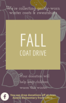 Fall Coat Drive