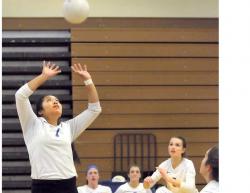 SETH GORDON - Newberg's first-ever first-team all-state volleyball honoree, Gabrielle Aihara will compete for NCAA Division II Central Washington.